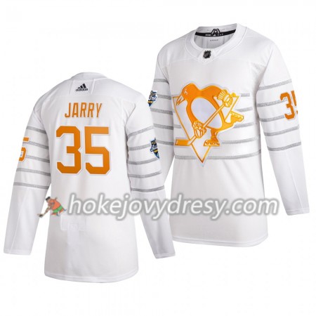 Pánské Hokejový Dres Pittsburgh Penguins TRISTAN JARRY 35 Bílá Adidas 2020 NHL All-Star Authentic